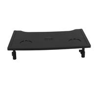 FIXOSHEE Detachable Wheelchair Table Tray with Cup Holder Large Storage Abs Plastic Removable Dining Surface for Seniors Adults Mobility Scooter Accessory