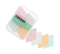 FIXOSHEE Diamond Shape Facial Makeup Sponge Soft Elastic Cosmetic Powder Puff for Wet Dry Use Even Foundation Application Comfortable Makeup Accessory