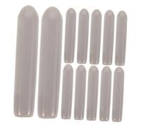 FIXOSHEE Dishwasher Rack End Caps Protective Covers 50pcs Grey Pearl Coating Tips Dishwasher Rack Repair Parts Dustproof Safety