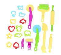 FIXOSHEE DIY Plasticine Animal Mold for Creative Cartoon Shapes Easy-Grip Accessories for Arts Crafts Bright Colors for Outdoor and Indoor Play