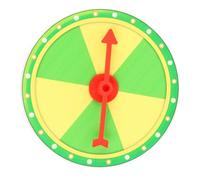 FIXOSHEE DIY Small Prize Wheel Party Prize Wheel Hanging Lottery Turntable Game Prop for Teaching Activities Lightweight for Indoor Outdoor Fun