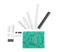 FIXOSHEE DIY Soldering Kit for Beginners with Flowing Light Circuit Board Versatile Welding Practice for Skill Training and Electronics Projects Plastic Soldering Practice Board for