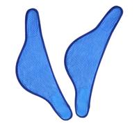 FIXOSHEE Dog Cooling Bandanas 2pcs Adjustable Lightweight Summer Neck Wraps for Medium and Large Dogs Hiking and Outdoor Use