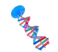 FIXOSHEE Double Helix Dna Structure Model Kit for Classroom Genetics Teaching Biology Learning Aid with Colorful Buildable Design for Stem Science Lessons and Educational Demonstrations