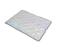 FIXOSHEE Double Sided Beverage Refrigerator Cover with Thick Insulation Outdoor and Indoor Freezer Protector for Temperature Control UV Resistant Dustproof Duvet for Chest Freezers and Mini