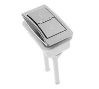FIXOSHEE Dual Flush Toilet Push Button Replacement Square Toilet Water Tank Button Easy Install Leak Compatible with Models for Home Office and Hotel Bathrooms Stylish and Practical Design