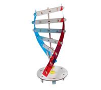 FIXOSHEE Educational Dna Model Kit DIY Double Helix Structure Science Teaching Instrument for Boys Enhancing Curiosity and Fine Motor Skills in Biology Learning
