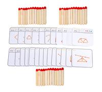 FIXOSHEE Educational Puzzle Game for Year Olds Geometric Logic Training with Smooth Safe Enhances Brain Development and Eye-hand Coordination Preschool Learning Desktop