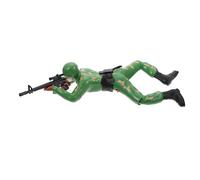 FIXOSHEE Electric Crawling Soldier, Military Action Figure Figurine, Battery-free Educational Plaything Suitable for Boys’ Interactive Play