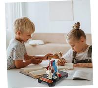 FIXOSHEE Electric Motor Model Kit for Physics Teaching and Experiments Mini Dc Motor Educational for Middle School Science Simple Assembly and Dc Voltage Physics Prop