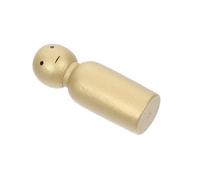 FIXOSHEE Elegant Micro Landscape Wooden Doll Model Gold Boy DIY Sand Table Supply Miniature Decor for Home Photography Teaching and Crafting