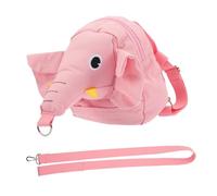 FIXOSHEE Elephant Backpack with Leash Safety Harness for Outdoor Walks Strap for Boys and Small Storage Bag for Essentials Comfortable Soft Handle Design
