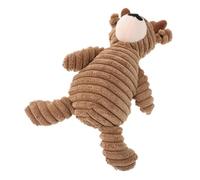 FIXOSHEE Elk Shaped Dog Squeaky Toy for Dogs Puppy Toys Interactive Play Chew Animal for Puppies