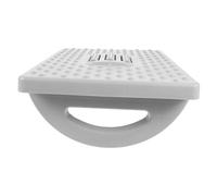 FIXOSHEE Ergonomic Plastic Foot Stool Under Desk Office Foot Rest for Improved Posture Lightweight Sturdy Practical Footrest for Living Bedroom and Bathroom Use