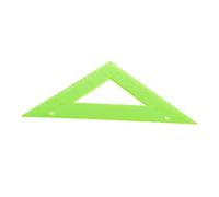 FIXOSHEE Ergonomic Triangle Ruler for Blind People with Comfortable Grip Multi Functional Measuring and Drawing Tool for Teaching School Home and Vocational Training Supplies