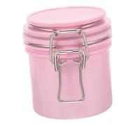 FIXOSHEE Eyelash Extension Storage Container 200ml Pink Sealing Jar Eyelash Glue for Lash Supply and Beauty Salon Use