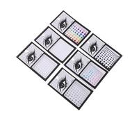 FIXOSHEE Face Gems Stickers for Makeup 6 Sheets Mixed Sizes 2.3-5mm Self-adhesive Rhinestone Body and Eye Jewels for Festival, Party, and Diy Facial Decoration