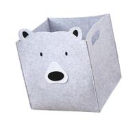 FIXOSHEE Felt Storage Basket for Clothes and Toys Large-Capacity Laundry Bin Decorative Organizer for Closet Sundries Storage Cube Bin for Wardrobe Clothes Organiser