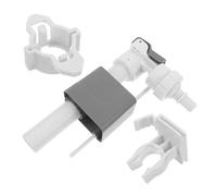 FIXOSHEE Fill Valve for Toilet Tank Plastic Side Mounted Efficient Water Control Integrated Functionality Toilet Parts Inside Tank Bathroom Replacement Inlet Valve Accessories