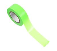 FIXOSHEE Fluorescent Non-adhesive Warning Tape PVC Safety Barrier Tape for Floor Marking and Tree Branches Construction Party Use