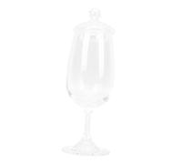 FIXOSHEE Food Grade Safety Glass Whisky Tasting Cup with Elegant Standing Design Professional Smelling Glass for Vodka and Wine Crystal Tulip Style for Home Bar Party Use