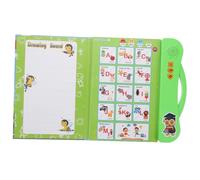 FIXOSHEE French English Electronic Learning Book for Years Lightweight Interactive Bilingual Sound for Speaking Reading Memory Development Portable Educational