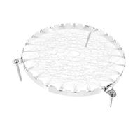 FIXOSHEE Gas Stove Nickel Wire Mesh Ring for Improved Combustion Stainless Steel Burner Ring with Rounded Edges Portable Gas Cooker Accessory for Even Heat Distribution and Faster Cooking