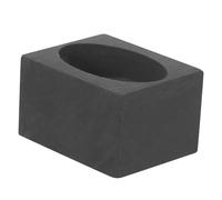 FIXOSHEE Graphite Ingot Mold Heart Shape Smelting Mold for Gold Silver Copper Casting Corrosion Resistant Suitable for Laboratory Science Education and Refining