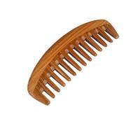 FIXOSHEE Green Sandalwood Wooden Massage Comb for Head Scalp Care Slip Natural Wood Material Easy to Clean Hair and Scalp for Men and