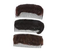 FIXOSHEE Hair Volume Increase Pad Hair Styling Insert Comb 3Pcs for Heightening Bangs and Creating Voluminous Buns - for Date Or Shopping