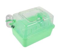 FIXOSHEE Hamster Cage Large Panoramic Top Small Pet Villa Green Cage for Hamsters Rats and Guinea Pigs with Carry Handle Suitable for Travel and Breeding