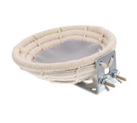 FIXOSHEE Hand Woven Cotton Rope Bird Nest for Parrots Cozy Nesting Hideaway for Use Safe Stable Breeding Shelter for Birds Parrot Toy Accessory