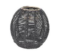FIXOSHEE Handmade Woven Paper Rope Lamp Shade Retro Chandelier Cover for Ceiling Wall Floor Lamps Natural Diffuse Lighting Suitable for Dining Living Rooms and Hotels Decorative Warm