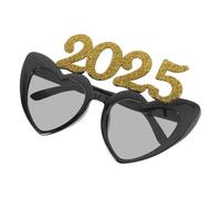 FIXOSHEE Heart Frame Party Glasses Year Festival Eyewear Lightweight Material Reusable Funny Dancing Prop for Men Women