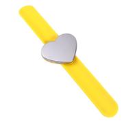 FIXOSHEE Heart Shape Slap Bracelet Wristband with Strong Magnet for Salon Barbers Stylish Wrist Decor Essential for Holding Tools for Events Parties and Daily Wear