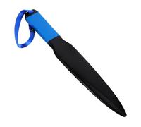 FIXOSHEE Heavy Duty Dog Break Stick with Blue Handle and Rope Interactive Training Tool for Large Breeds Chew for Bite Work Agility Exercises and Jaw Strengthening