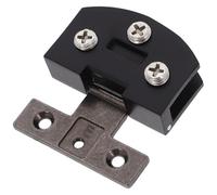FIXOSHEE Heavy Duty Frameless Glass Door Hinge Clamp for Cabinets and Cupboards No-Drill Installation Adjustable Angle Silent Smooth Operation Tempered Glass Showcase Replacement Hardware