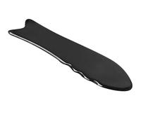 FIXOSHEE Horn Scraping Board Gua Sha Tool Fish Shape Black Buffalo Horn Body Massage Scrapping Board Relief for Full Body Wellness and Relaxation