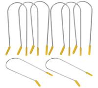 FIXOSHEE Hot Roller Securing Pins 16Pcs Stainless Steel 2.54Cm Replacement Clips for Electric Hair Rollers Suitable for Salon Styling