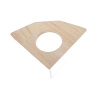 FIXOSHEE Household Transparent Chinchilla Bath Container Multi-functional Sand Bath for Hamsters Mice and Pets Easy to Clean Material for Play and Bathing
