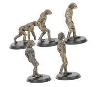 FIXOSHEE Human Evolution Model Educational Primitive Man Figures Teaching Aids Realistic Animal for Boy Girl Early Learning History Understanding