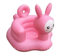 FIXOSHEE Inflatable Chair Cushion Bath Seat Soft Sitting Support Portable for Newborns and Easy to Inflate Shower Gift Design
