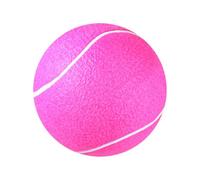 FIXOSHEE Inflatable Giant Tennis Ball Soft Flannel Surface Outdoor Educational Pink for Parent Interaction and Indoor Play