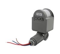 FIXOSHEE Infrared Sensor Controller Dc Motion Detector with Adjustable Timer for LED Lights Indoor Outdoor Use in Corridors Garages Parking Lots