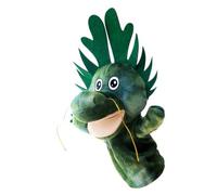 FIXOSHEE Interactive Plush Dragon Hand Puppet for Early Education Role Play Storytelling Soft Comfortable Glove Puppet for Family Kindergarten Birthday Party Fun and Imaginative Play