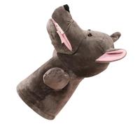FIXOSHEE Interactive Plush Wolf Hand Puppet Soft Animal for Early Educational Play Creativity Development and Storytelling with Safe Filling