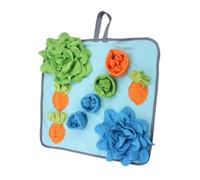 FIXOSHEE Interactive Rabbit Snuffle Mat for Small Animals Foraging to Stimulate Natural Sniffing Instinct Slow Feeding Puzzle Mat for Rabbits Hamsters and Birds Durable and Energy Consuming