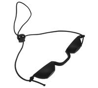 FIXOSHEE Ipl Safety Goggles Eye Patch Red Blue Light Protection, Soft Comfortable Eyepatch for Light Therapy and Skin Care, Black Eye Protector for Patients and Beauty Treatment