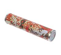 FIXOSHEE Japanese Style Kaleidoscope with Metal Cover Educational Kaleidoscope for Portable Lightweight Design Vibrant Color Patterns Random Color and Pattern for Creative Play