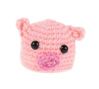 FIXOSHEE Knitted Banana Fresh Keeping Hat Beanie for Fruit Preservation Sturdy Crochet Mini Cap with Water Retention Playful Party Accessory for Themed Events and Fun Decorations